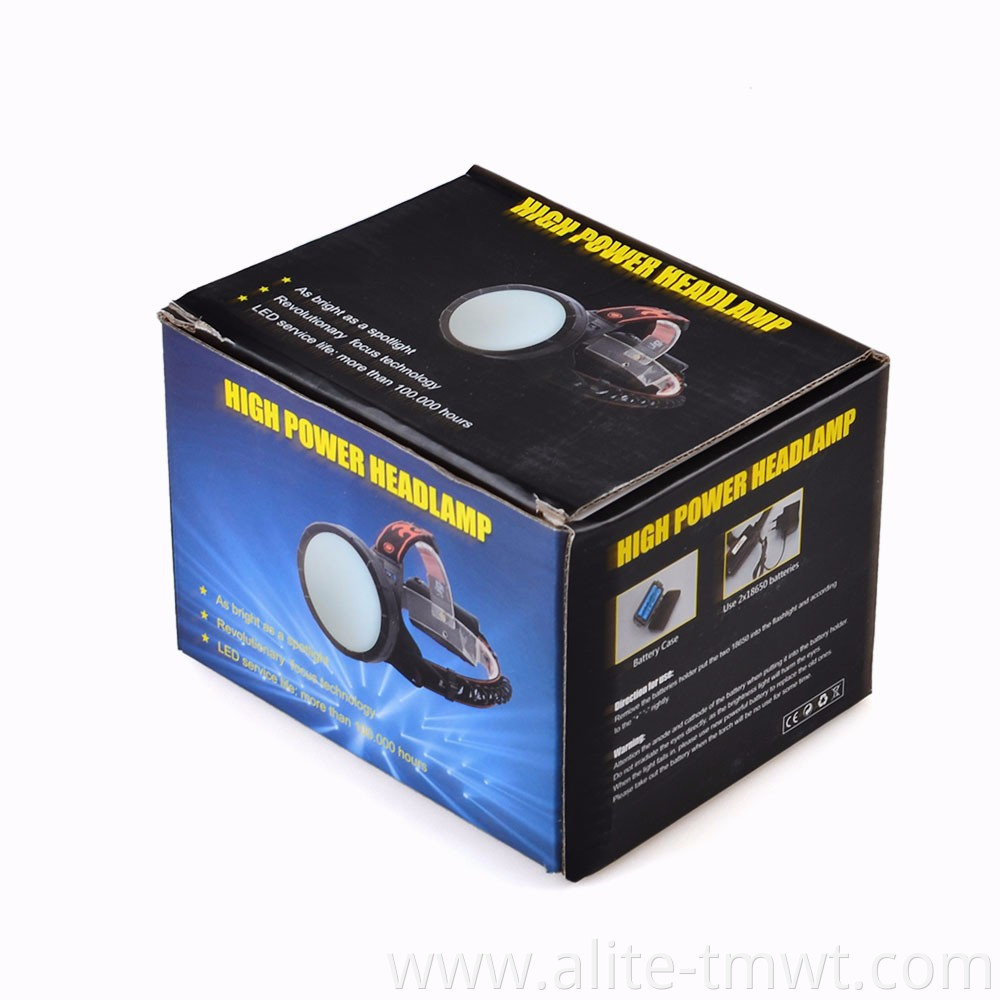 High Power Rechargeable Hunting Fishing Headlight 10W T6 LED Safety Helmet Headlamp